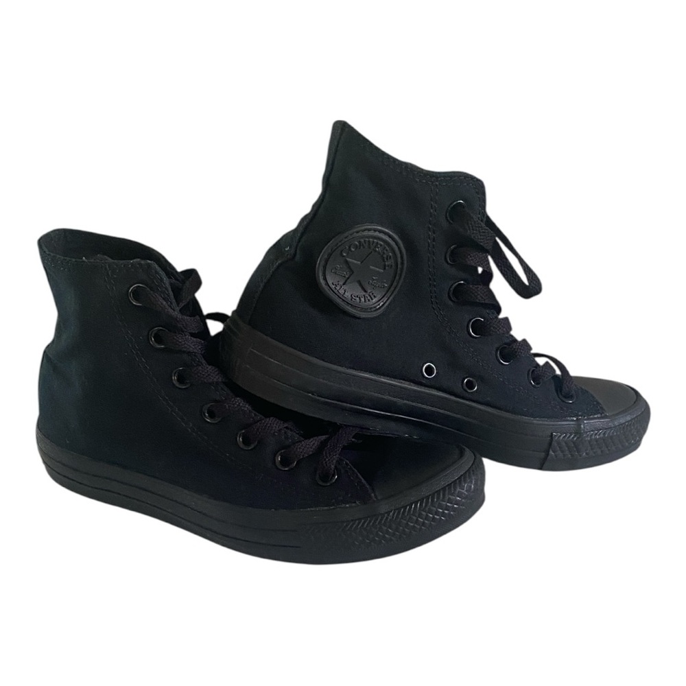 Converse Black High-Top Athletic Shoes